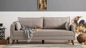 Bella krém háromszemélyes kanapéágy