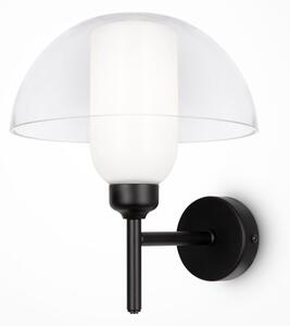Maytoni modern fali lámpa memory fekete átlátszó mymod177wl-01b