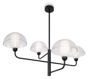 Maytoni modern függeszték memory fekete átlátszó mymod177pl-04b