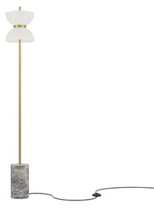 Maytoni modern állólámpa kyoto fehér szürke arany mymod178fl-l11g3k