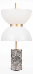 Maytoni modern asztali lámpa kyoto fehér szürke arany mymod178tl-l11gr3k
