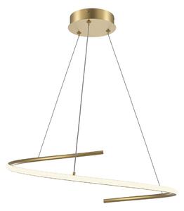 Maytoni modern függeszték curve fehér sárgaréz mymod242pl-l33bsk