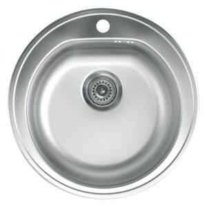 Metalac Venera E510 Egymedencés Mosogatótálca - Inox