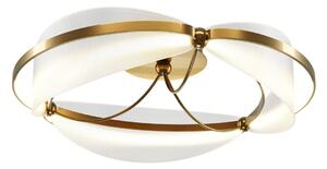 Maytoni modern mennyezeti lámpa breeze átlátszó matt sárgaréz mymod281cl-l45bs3k
