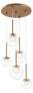 Maytoni modern függeszték basic form átlátszó arany mymod521pl-05g