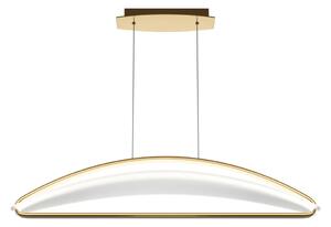 Maytoni modern függeszték breeze átlátszó matt sárgaréz mymod281pl-l34bs3k
