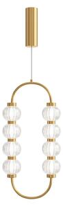 Maytoni glamour modern függeszték amulet átlátszó arany mymod555pl-l11g3k