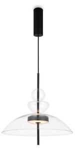 Maytoni modern függeszték bangkok fekete átlátszó mymod185pl-l6b3k3