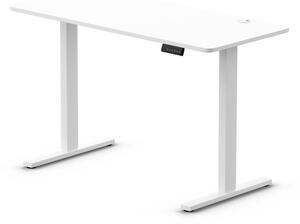 Elektromosan állítható magasságú íróasztal ülő-/állómunkához 120x60 cm fehér LVN System Control+