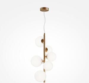 Maytoni modern függeszték dallas matt fehér arany mymod545pl-06bs