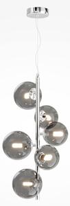 Maytoni glamour modern függeszték dallas króm füstös mymod545pl-06ch