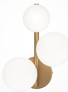Maytoni modern fali lámpa dallas matt fehér arany mymod545wl-03bs