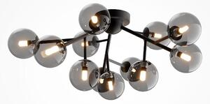 Maytoni modern mennyezeti lámpa dallas matt fekete mymod545cl-12b