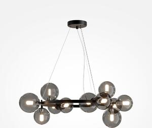 Maytoni modern függeszték dallas fekete füstös mymod545pl-11b