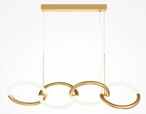 Maytoni modern függeszték node fehér arany mymod165pl-l40g3k