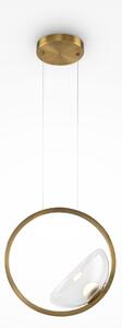 Maytoni modern függeszték moon sárgaréz átlátszó mymod327pl-l5bs3k