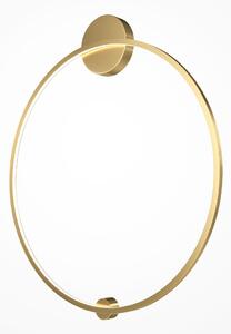 Maytoni modern fali lámpa halo sárgaréz mymod005wl-l46bsk1