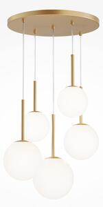 Maytoni modern függeszték basic form fehér arany mymod321pl-05g1