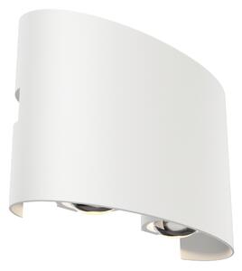 Maytoni modern kültéri fali lámpa strato fehér fekete myo417wl-l4w3k IP54