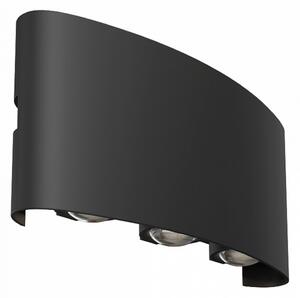 Maytoni modern kültéri fali lámpa strato fehér fekete myo417wl-l6b3k IP54
