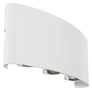 Maytoni modern kültéri fali lámpa strato fehér fekete myo417wl-l6w3k IP54