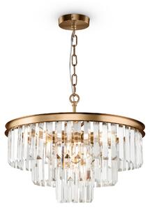 Maytoni glamour kristály függeszték revero sárgaréz mymod085pl-07bs
