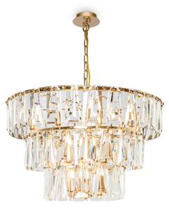 Maytoni glamour kristály függeszték puntes arany mymod043pl-18g