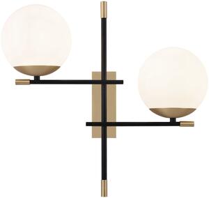 Maytoni modern fali lámpa nostalgia fehér fekete matt arany mymod048wl-02g