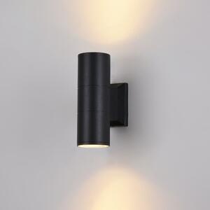 Maytoni modern kültéri fali lámpa bowery fekete myo574wl-02b IP54