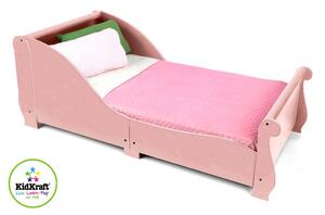 KidKraft gyerekágy SLEIGH rózsaszín 160x75 cm