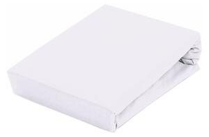 Aga lepedő JERSEY 90x200 cm Lepedő színe: fehér