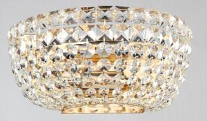 Maytoni glamour kristály fali lámpa basfor antik arany mydia100-wl-02-g