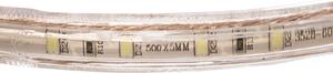 LED szalag - 230V - SMD 2835 - 1m - 60LED/m - 6W/m - 380Lm - IP68 - meleg fehér - 10mm