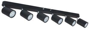 LED mennyezeti lámpa VIKI 6x GU10 fekete