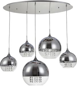 Maytoni modern függeszték fermi króm átlátszó myp140-pl-170-5-n