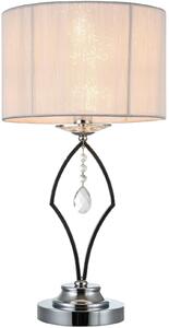 Maytoni modern asztali lámpa miraggio fehér króm mymod602-tl-01-n