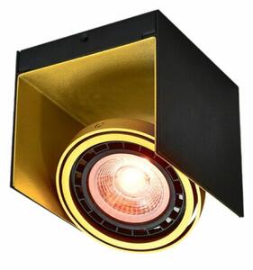 Lámpa Mennyezeti lámpatest Verso,4199,AC220-240V, 50/60 Hz, IP 20,1*GU10, ES111 egyes, fekete/arany