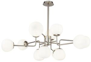 Maytoni modern csillár erich fehér nikkel mymod221-pl-12-n
