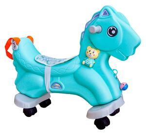 Aga4Kids Műanyag hintaló 2 az 1-ben DS3802 Kék