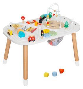 Aga4Kids Montessori gyerek asztal tevékenységekkel és vasútpályával