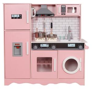 Aga4Kids Gyermek fa konyha MR6160 Rózsaszín