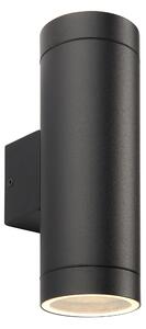Endon modern kültéri led lámpa palin xl átlátszó fekete struktúra end98438 IP44