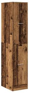 VidaXL antik fa színű szerelt fa patikaszekrény 30 x 41 x 144,5 cm