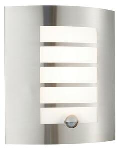 Endon modern kültéri fali lámpa bianco led pir opál szálcsiszolt acél end75931 IP44