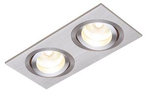 Endon modern spot lámpa tetra ezüst end52404