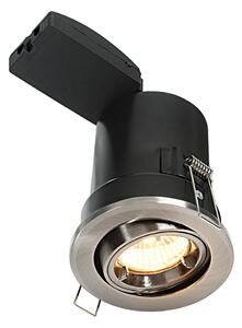 Endon modern spot lámpa shieldplus szatén nikkel end50681