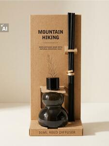 Sinsay - Illatosító diffúzor pálcikákkal Mountain Hiking - fekete