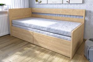 Sára kőris összecsukható ágy egy magas fejtámlával