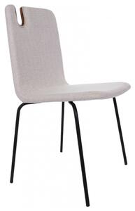GRO-Falun Steel Black modern fémvázas tárgyalószék