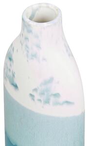 Kőcserép Virágtartó váza 35 Kék Fehér CALLIPOLIS